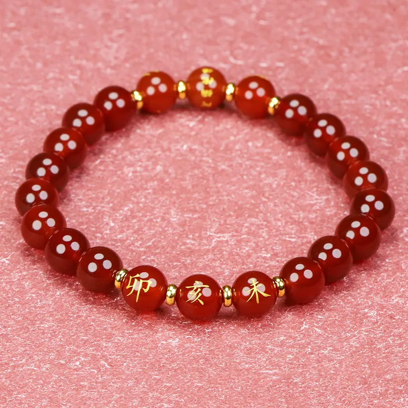 Phoenisess Agate Bracelets Unisex-82
