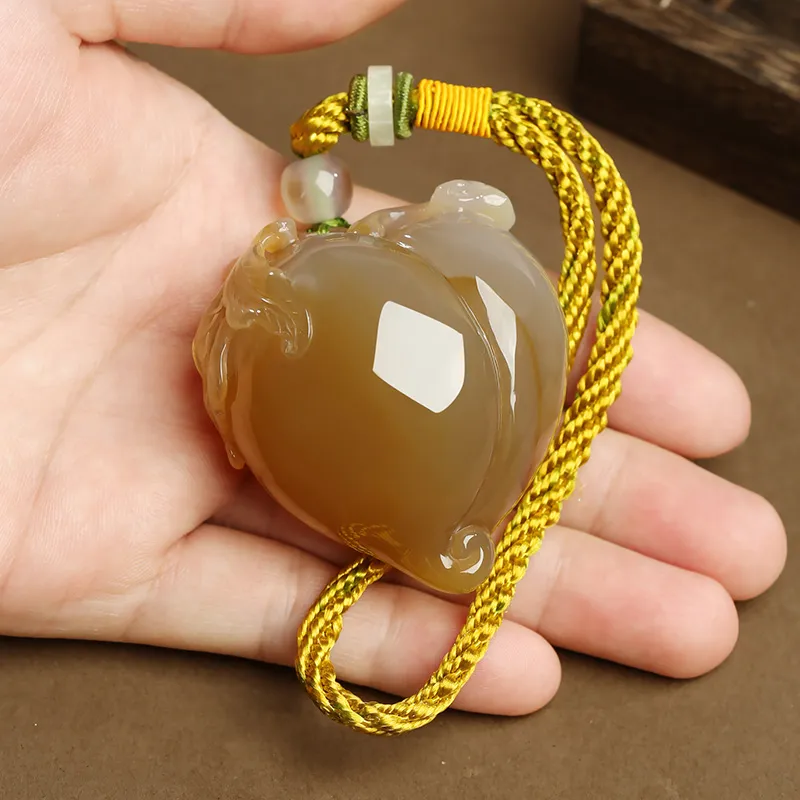 Phoenisess Chalcedony Ornaments Unisex-13