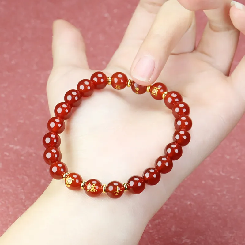 Phoenisess Agate Bracelets Unisex-34