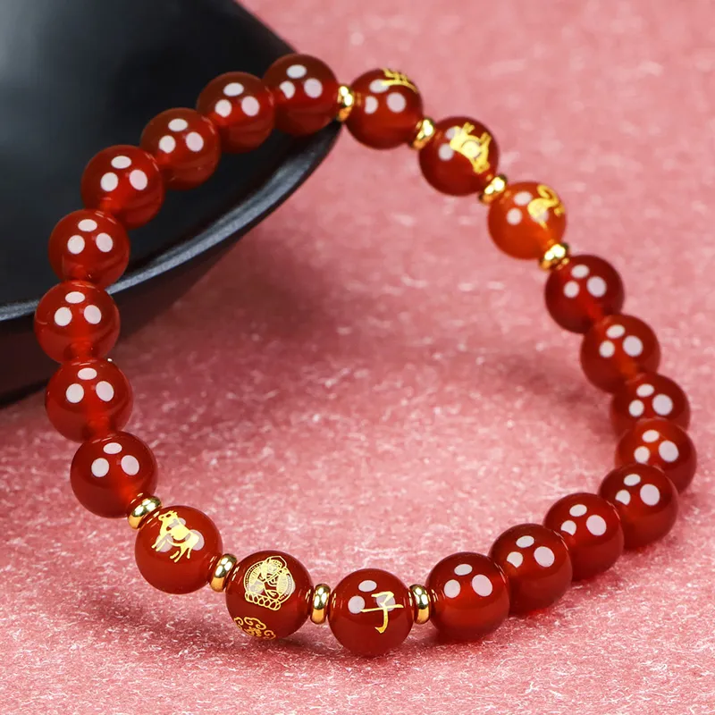 Phoenisess Agate Bracelets Unisex-11