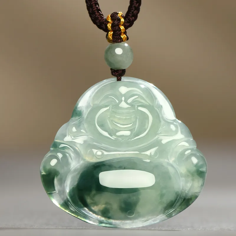 Phoenisess Glutinous Jade Necklaces Women's-15