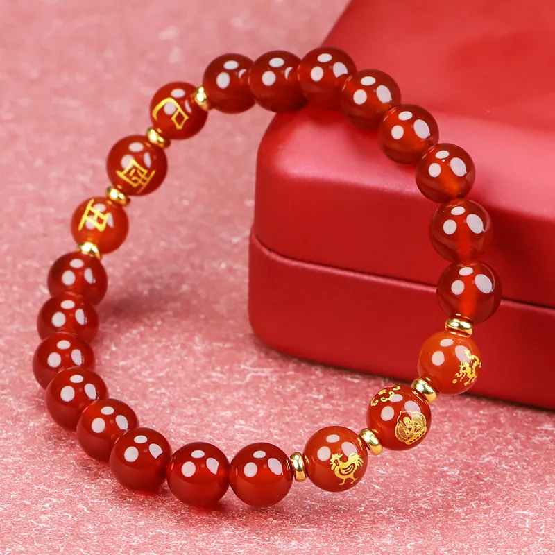 Phoenisess Agate Bracelets Unisex-66