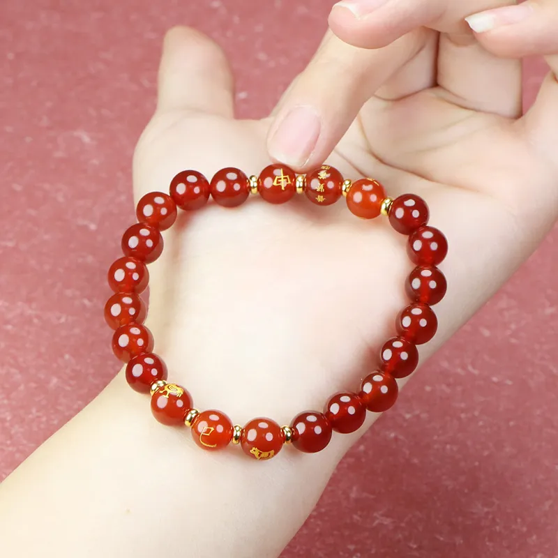 Phoenisess Agate Bracelets Unisex-41