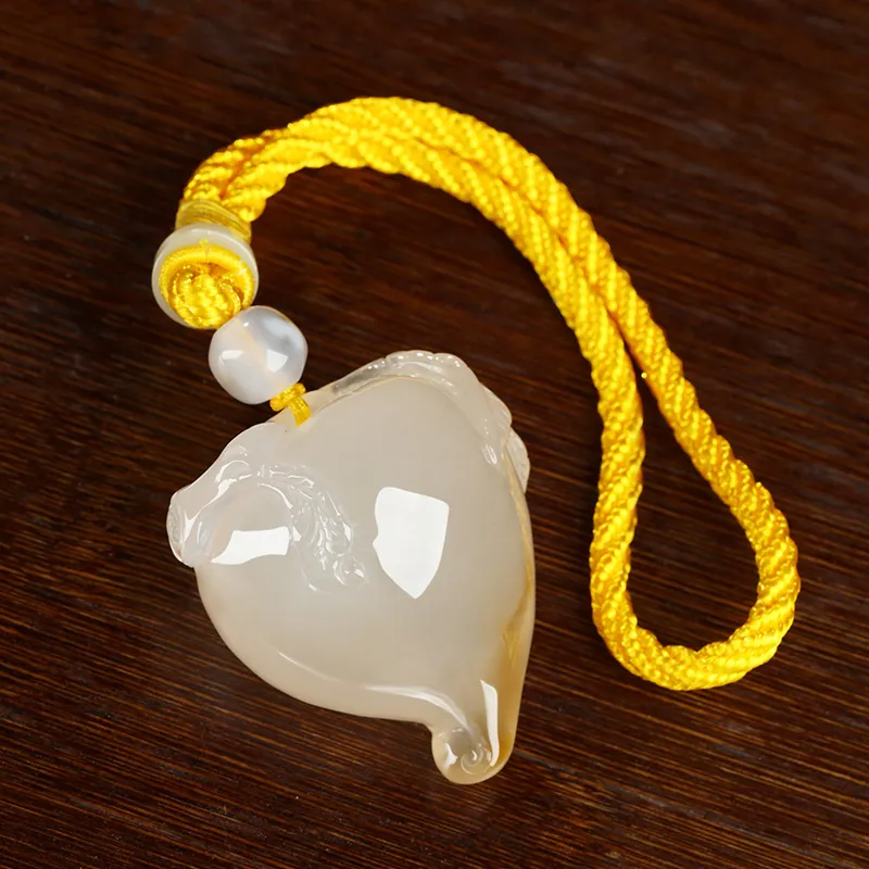 Phoenisess Chalcedony Ornaments Unisex-5