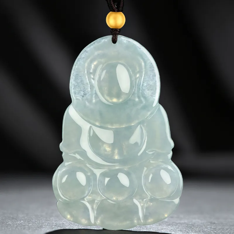 Phoenisess Ice Glutinous Necklaces Men's-3