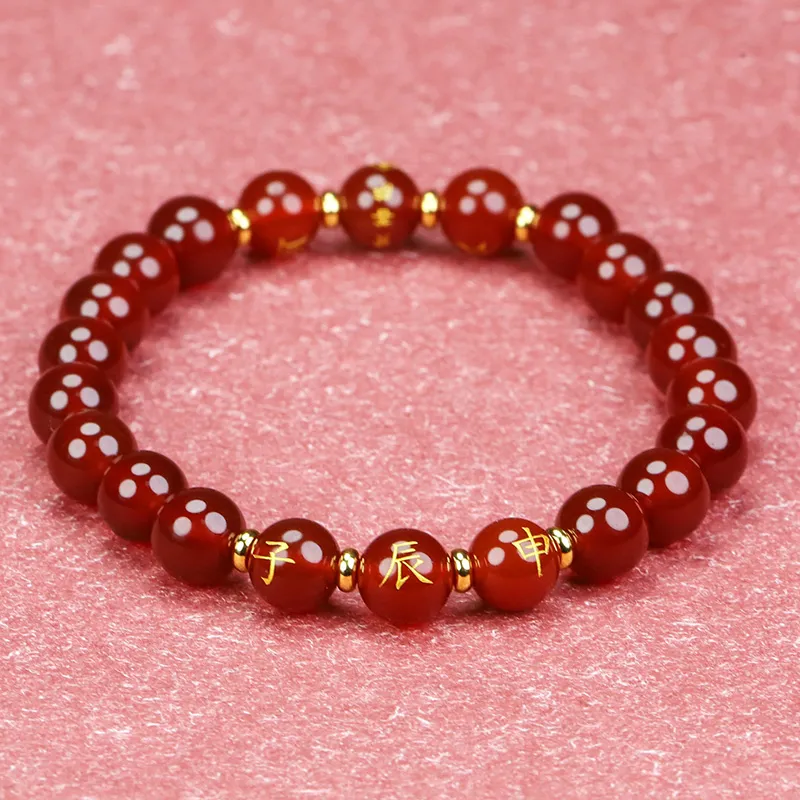 Phoenisess Agate Bracelets Unisex-33