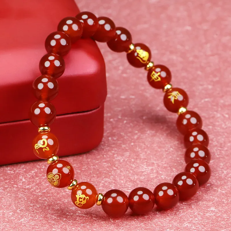 Phoenisess Agate Bracelets Unisex-60