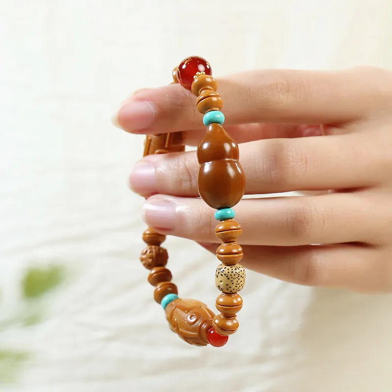 Phoenisess Olive Pit Bracelets Unisex-6