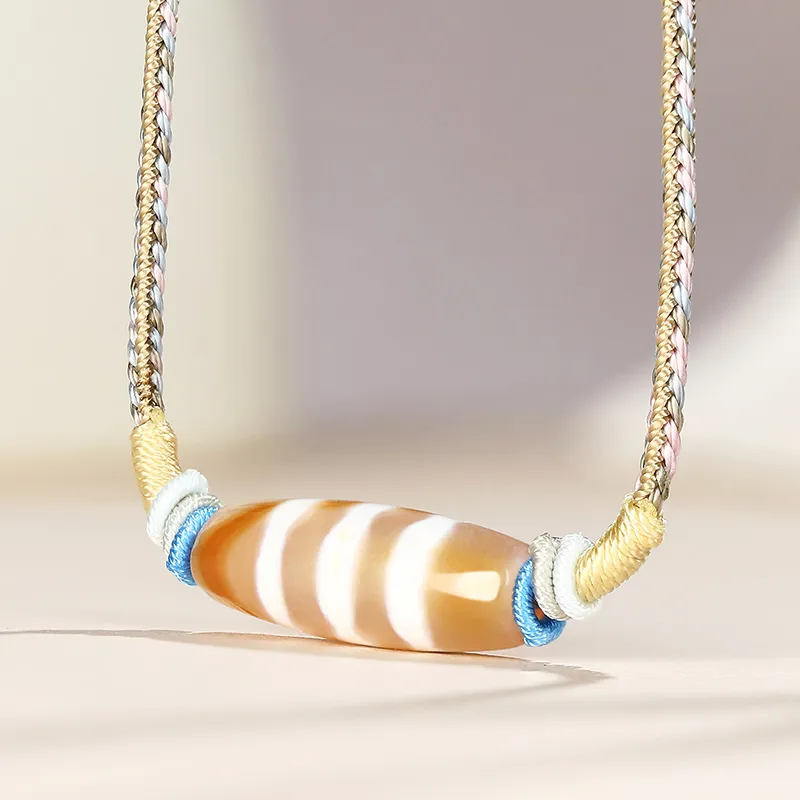 Phoenisess Agate Necklaces Unisex-2