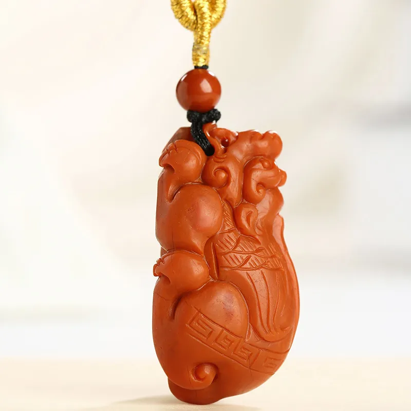 Phoenisess Southern Red Agate Necklaces Unisex-10
