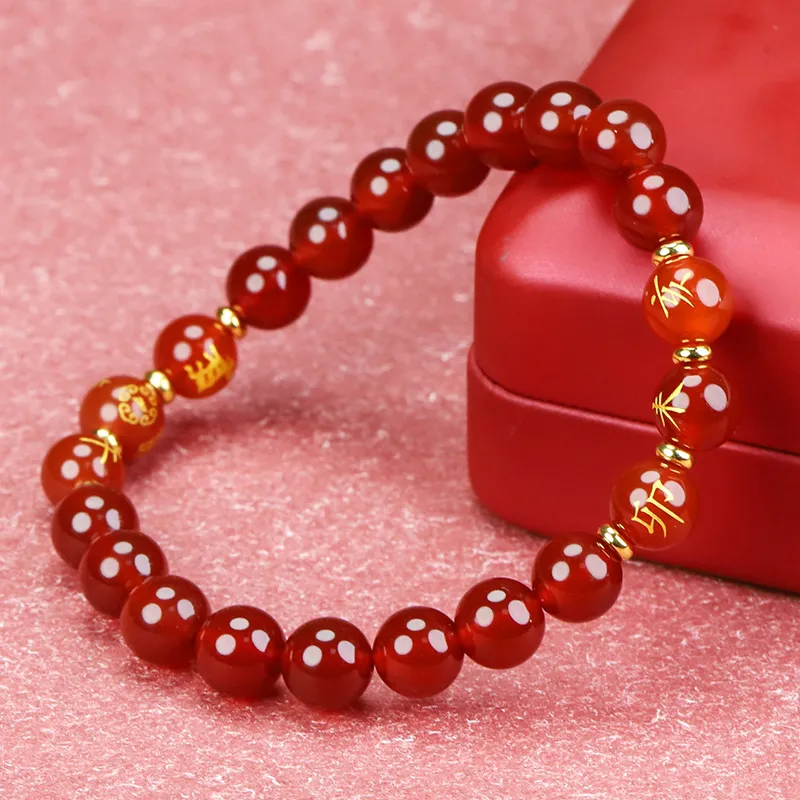 Phoenisess Agate Bracelets Unisex-53