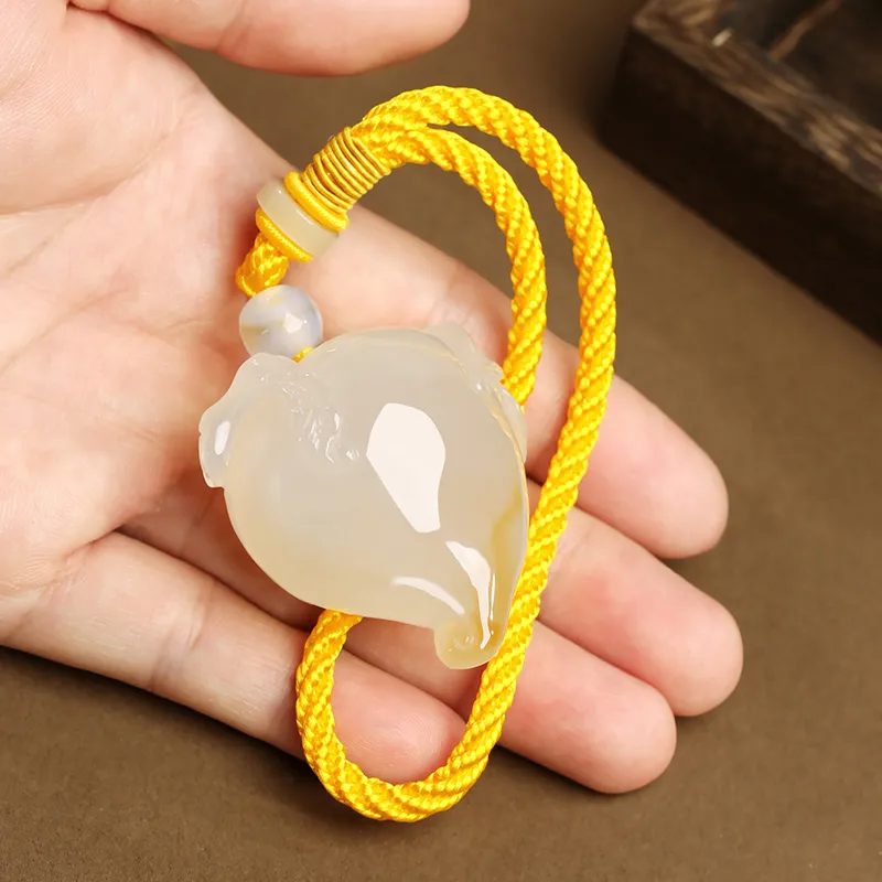 Phoenisess Chalcedony Ornaments Unisex-6