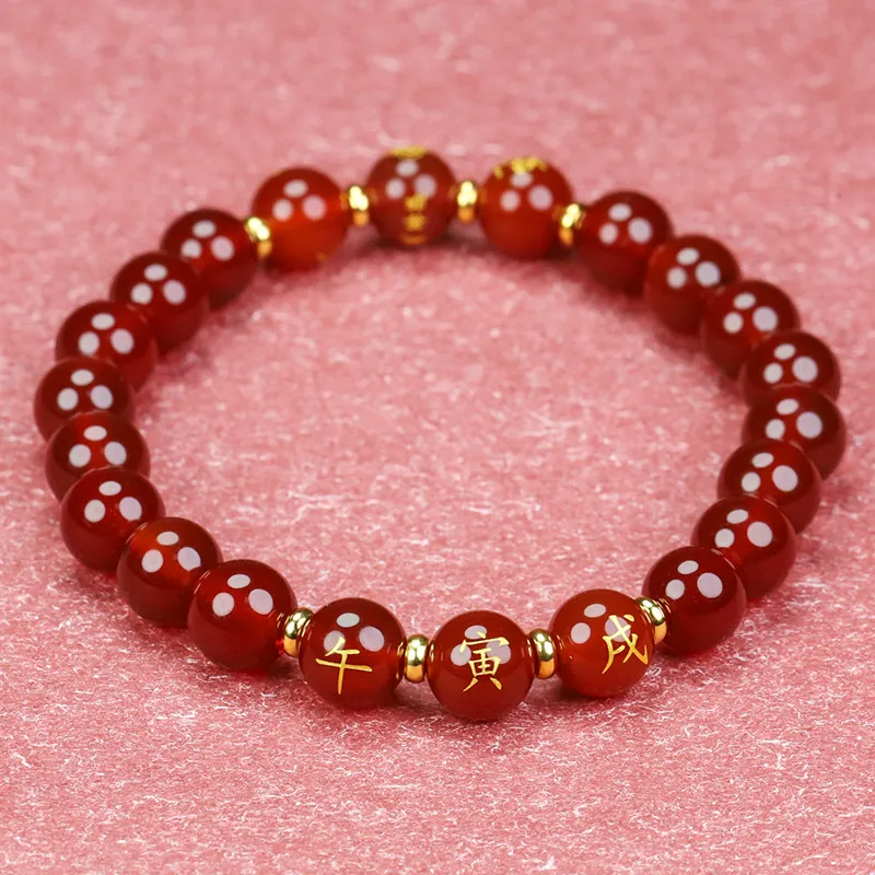 Phoenisess Agate Bracelets Unisex-19