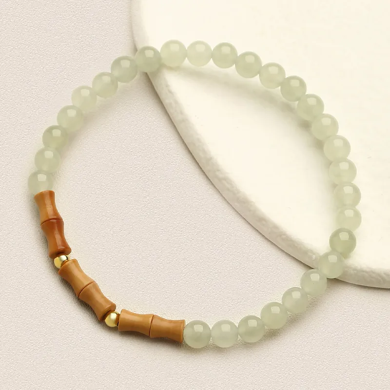 Phoenisess Hetian Jade Pale Greenish White Jade Women's-2