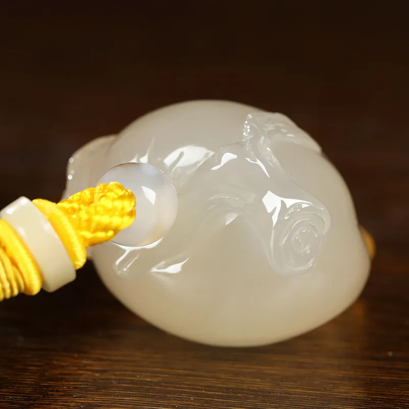 Phoenisess Chalcedony Ornaments Unisex-3