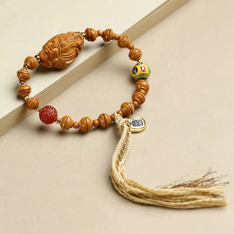 Phoenisess Olive Pit Bracelets Unisex-3