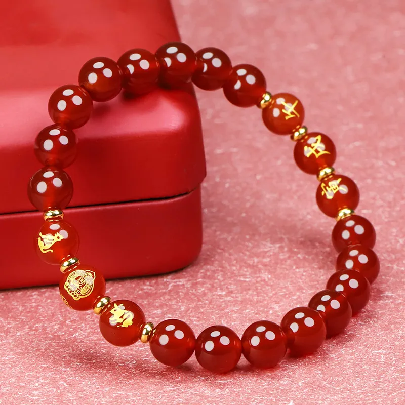 Phoenisess Agate Bracelets Unisex-73
