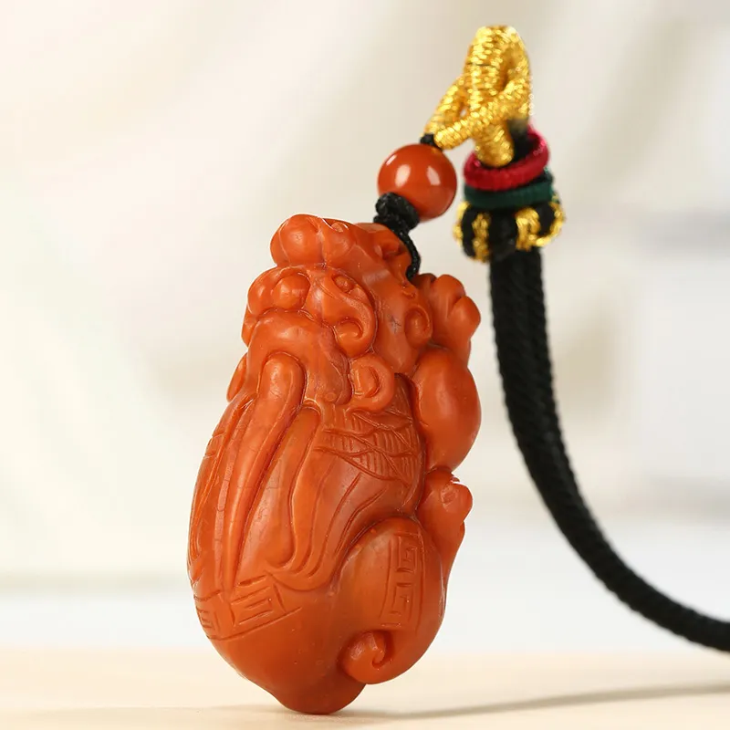 Phoenisess Southern Red Agate Necklaces Unisex-9