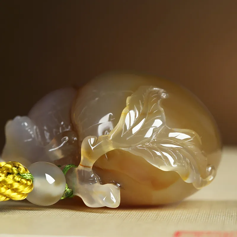 Phoenisess Chalcedony Ornaments Unisex-12