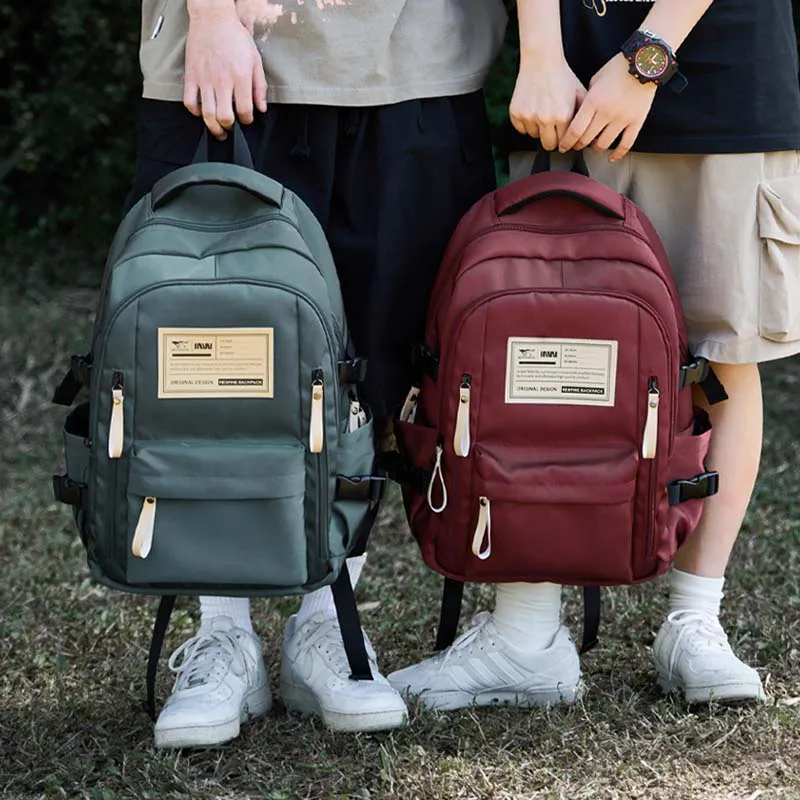 SEPTWOLVES Oxford High School And College Student Commute Computer QPL Regular Unisex Burgundy-3