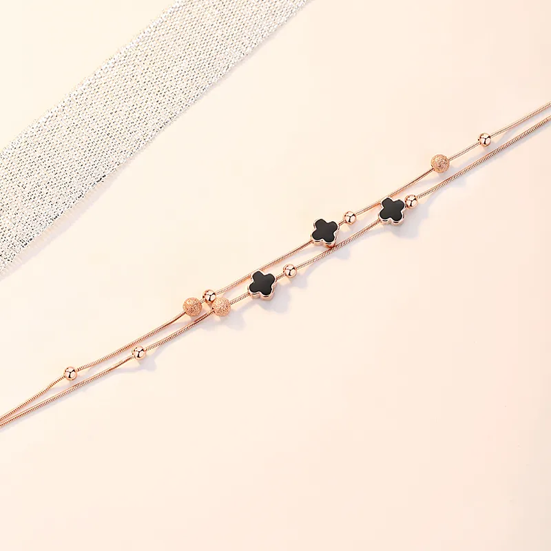 Fu Ru Ji S925 Silver Anklets Women's-1