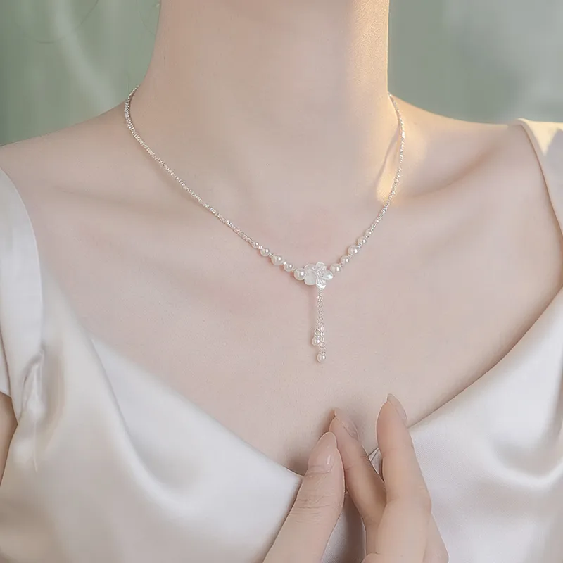 Fu Ru Ji S925 Silver Necklaces Women's-4