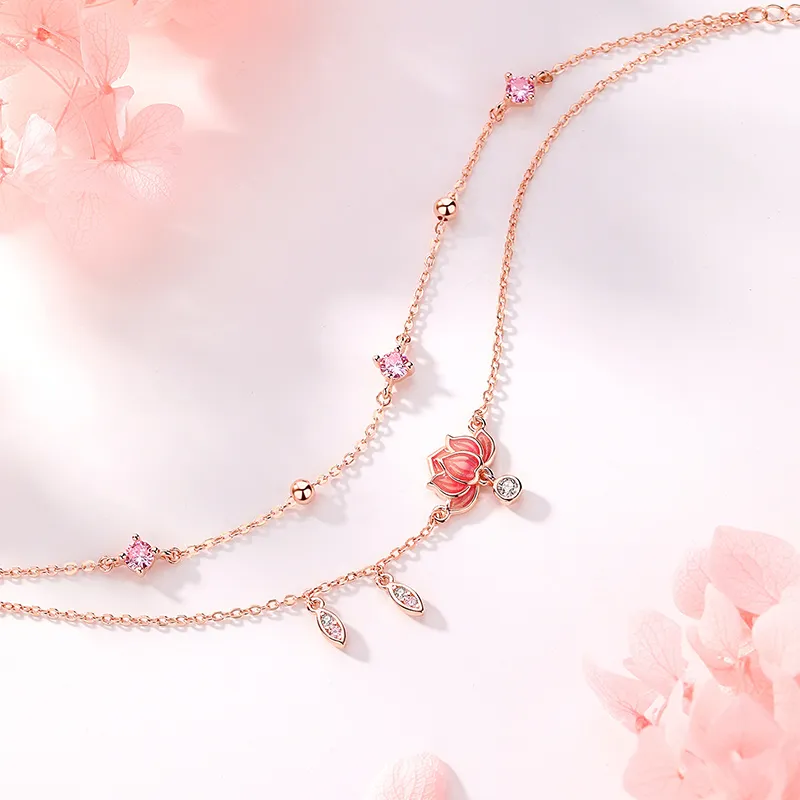 Fu Ru Ji 925 Sterling Silver Anklets Women's-4