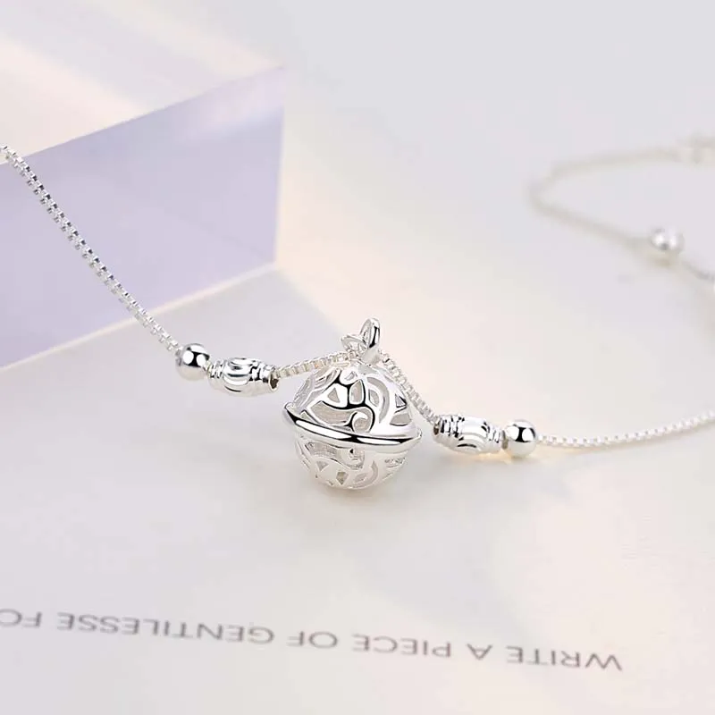 Fu Ru Ji 925 Sterling Silver Anklets Women's-3