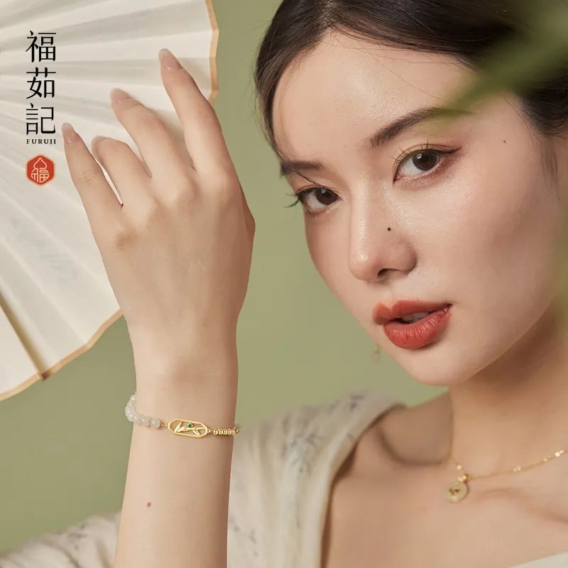 Fu Ru Ji Bracelets White Jade/Pale Greenish White Jade Women's-1