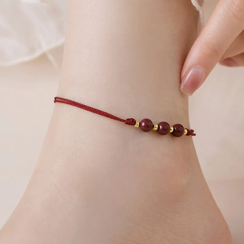 Fu Ru Ji S925 Silver Anklets Women's-5