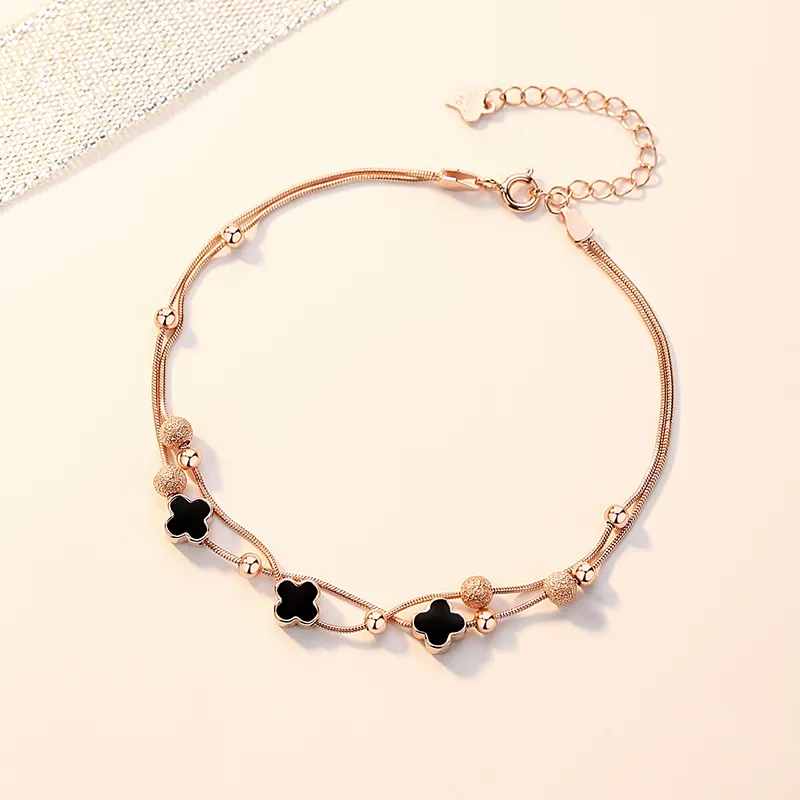 Fu Ru Ji S925 Silver Anklets Women's-5