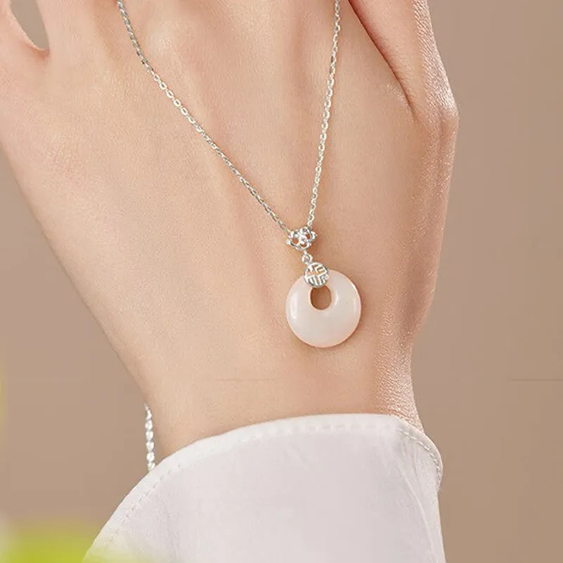 Fu Ru Ji Niche Advanced Birthday Bangle Set Necklaces Women's-4