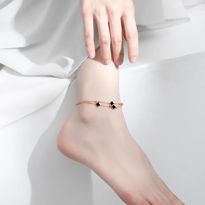 Fu Ru Ji S925 Silver Anklets Women's-3