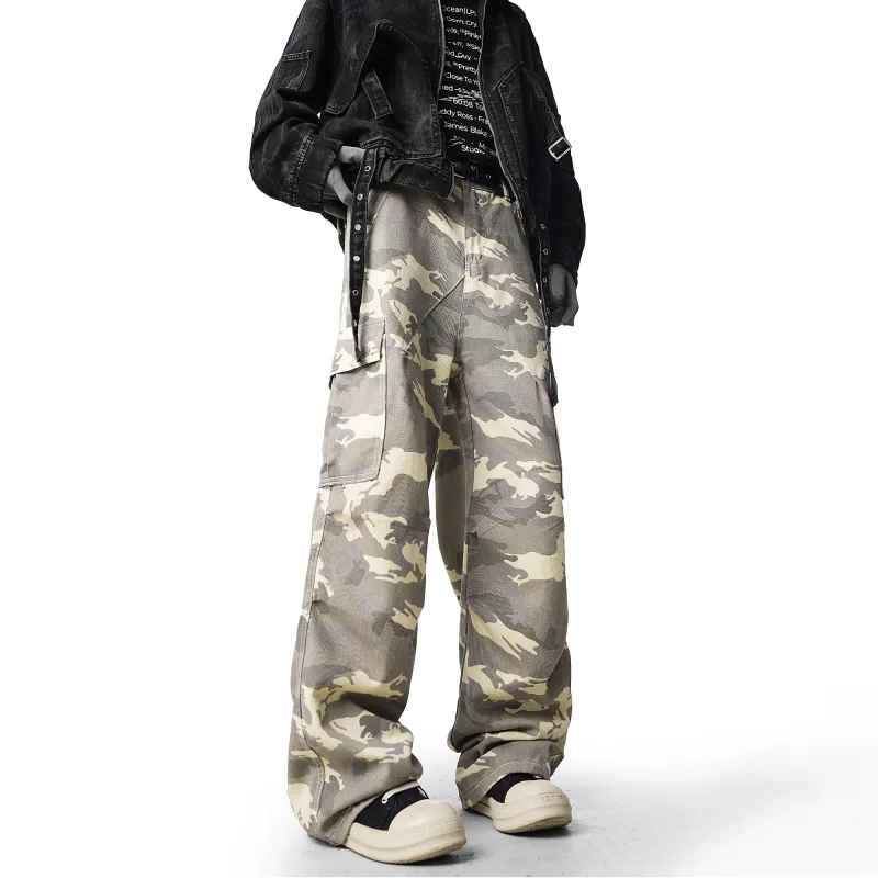 CEMOZI MC Cargo Pants Unisex Desert Camouflage-1