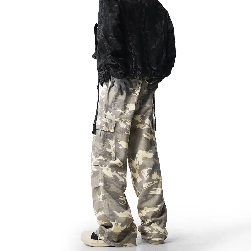 CEMOZI MC Cargo Pants Unisex Desert Camouflage-3