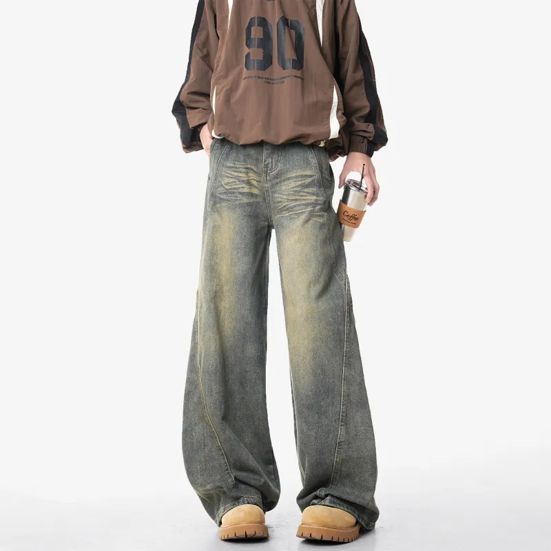 CEMOZI MC Jeans Unisex Vintage Blue-1