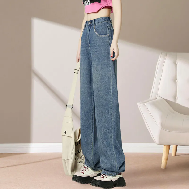 Weixi Jeans Women's Blue-5