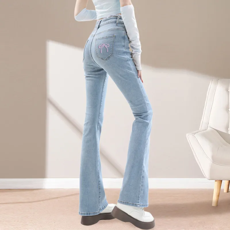 Weixi Jeans Women's Light Blue-8