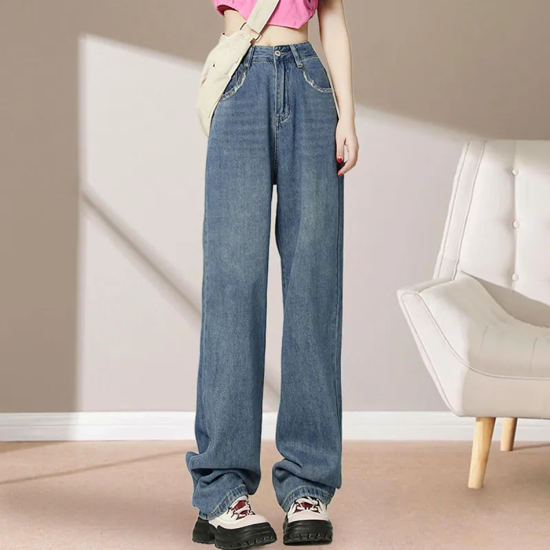 Weixi Jeans Women's Blue-4
