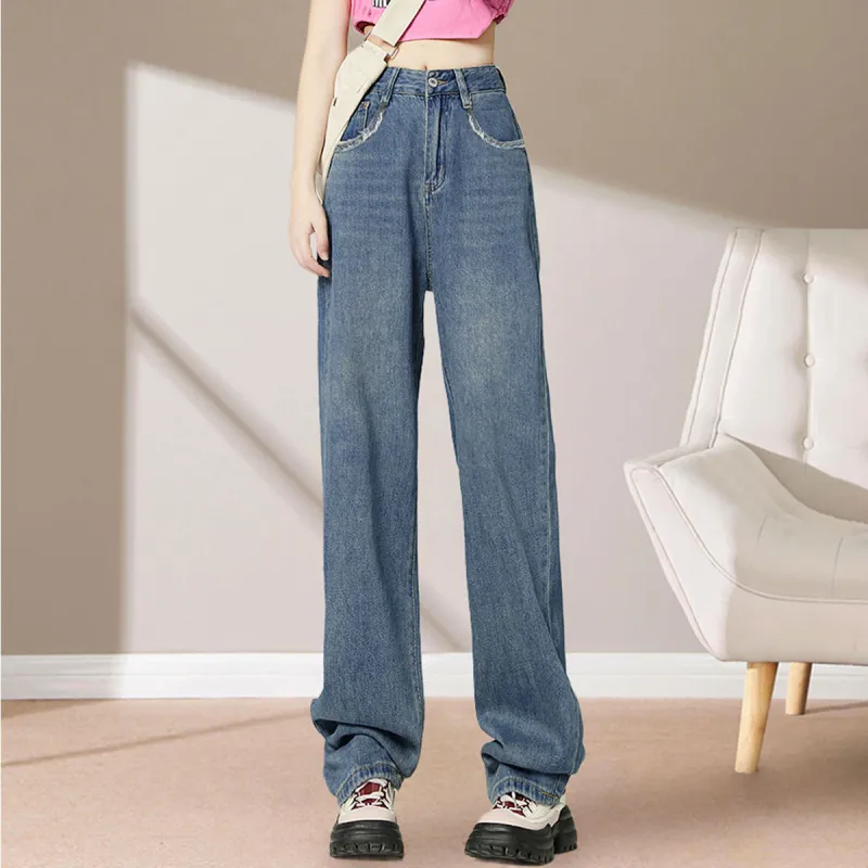 Weixi Jeans Women's Blue-6