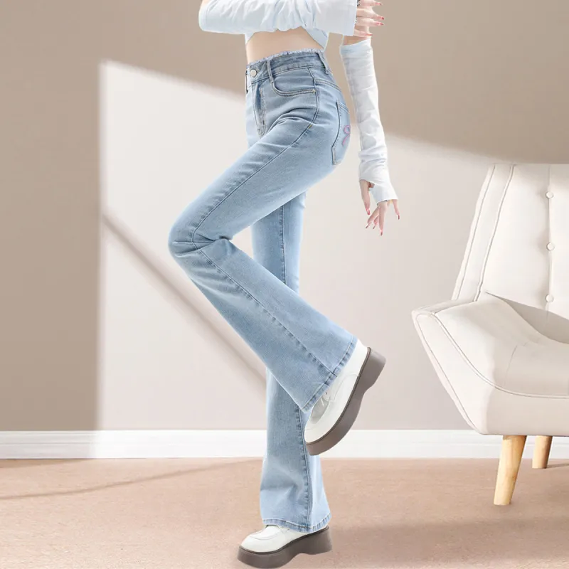 Weixi Jeans Women's Light Blue-7