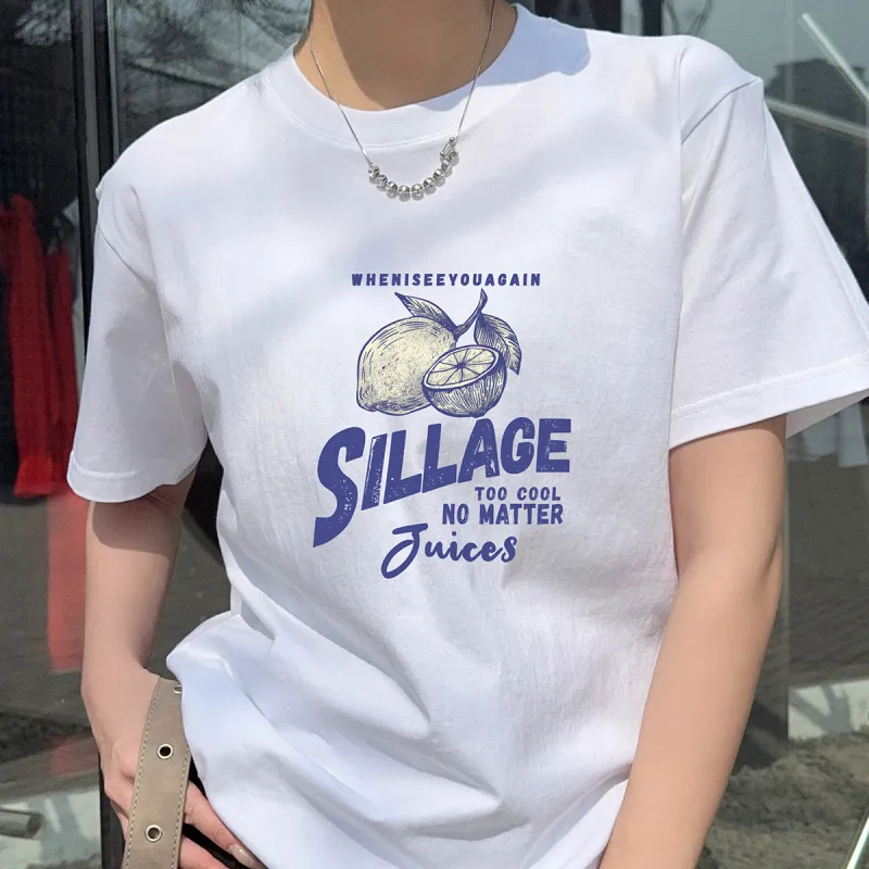 Weixi T Shirts Women's White-1