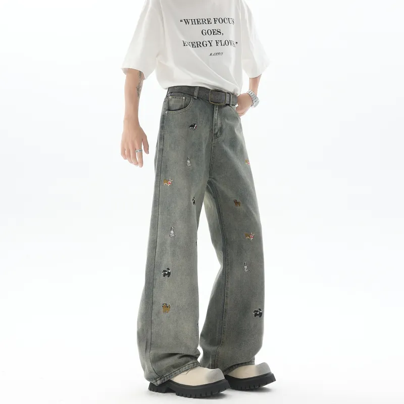 FAIRWHALE Casual Pants Unisex-11