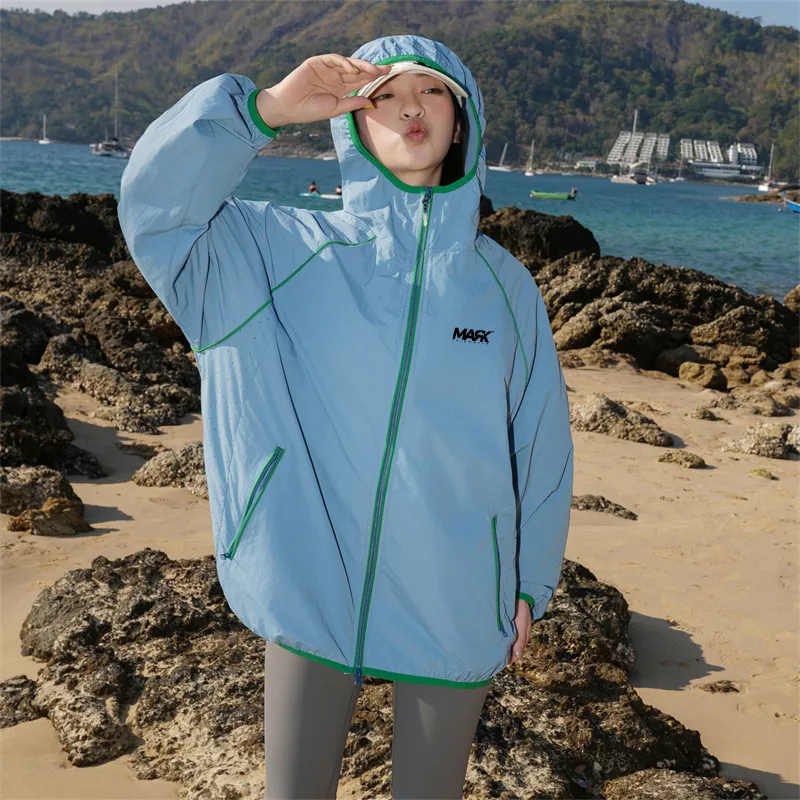 FAIRWHALE Cooling Quick Dry Dust Resistant UV Protection Windproof Sun Protection Clothing Unisex-3