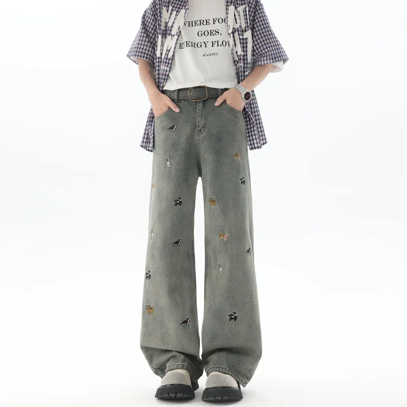 FAIRWHALE Casual Pants Unisex-8