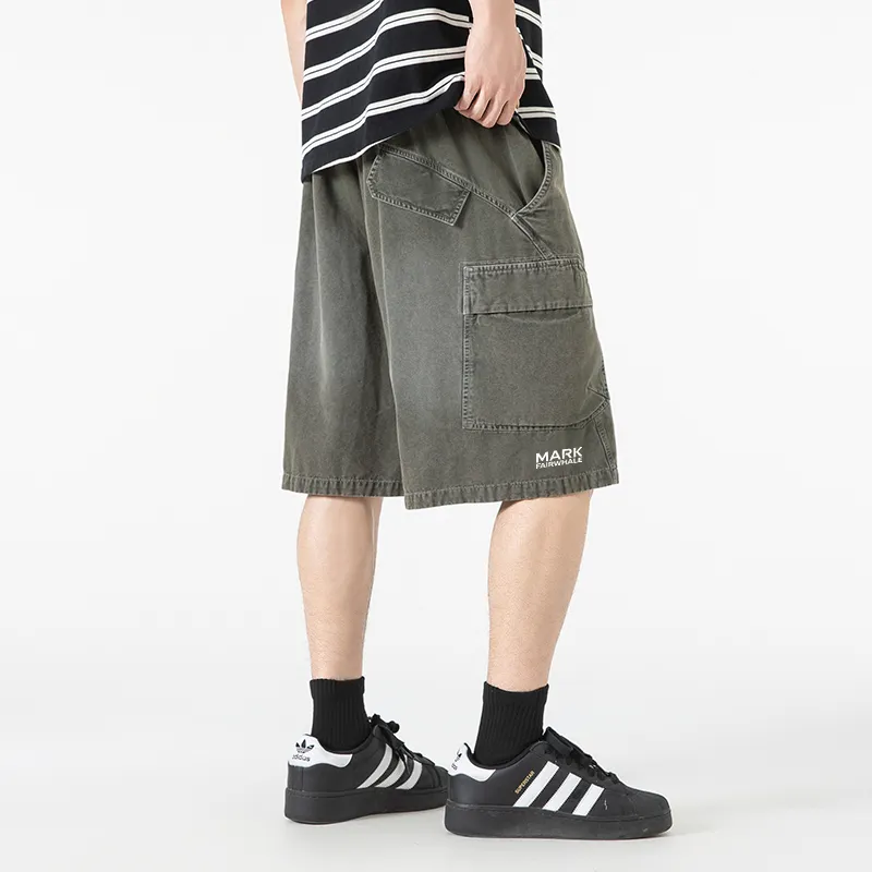FAIRWHALE Cargo Shorts Unisex-11