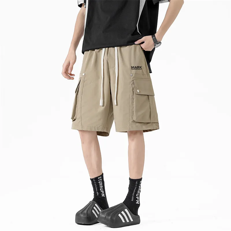 FAIRWHALE Cargo Shorts Unisex-13