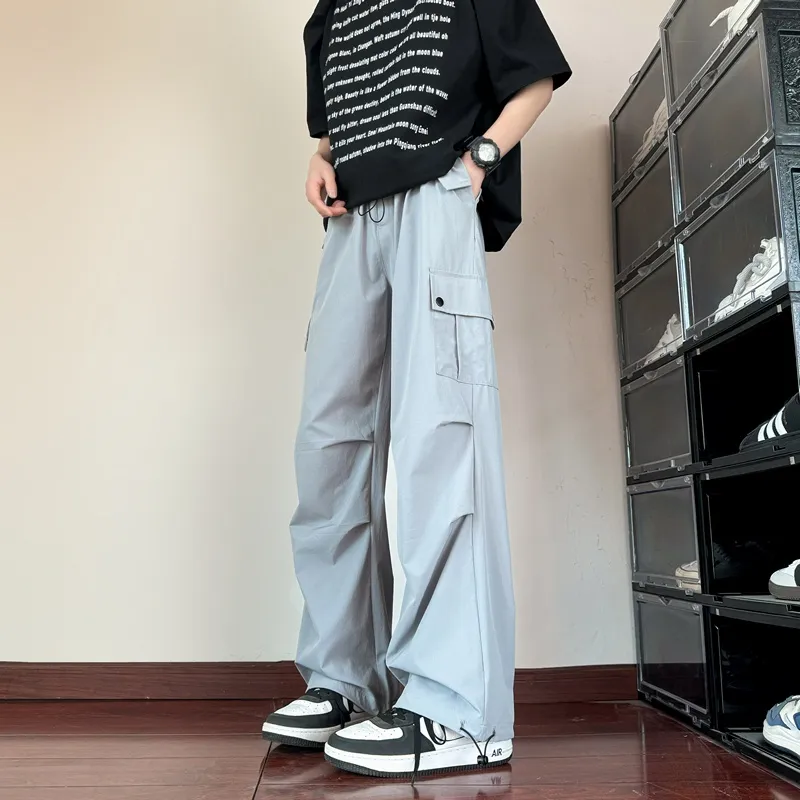 FAIRWHALE Casual Pants Unisex-12