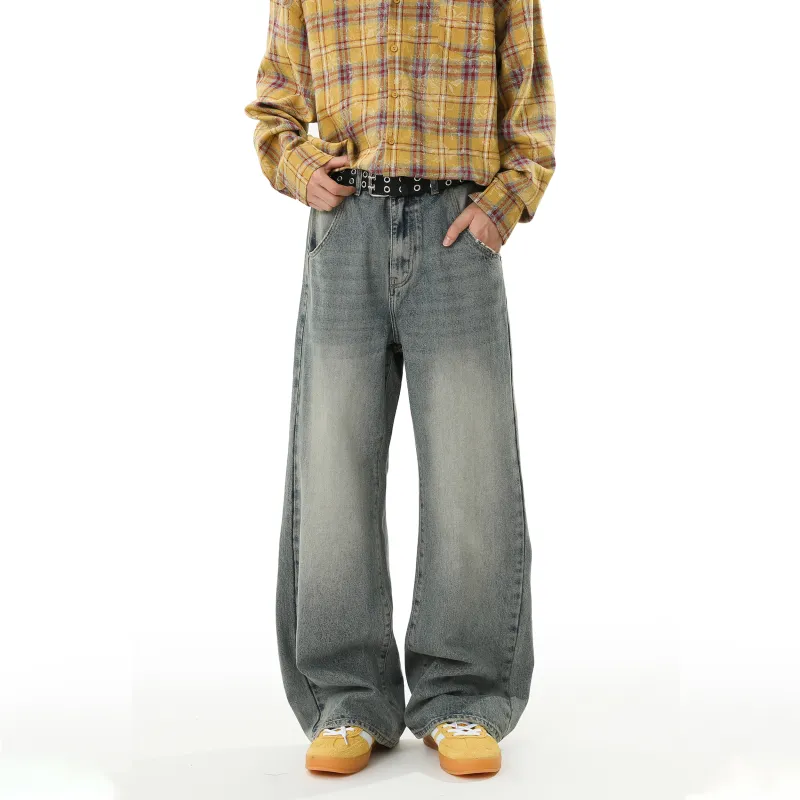 FAIRWHALE Jeans Unisex Blue-3
