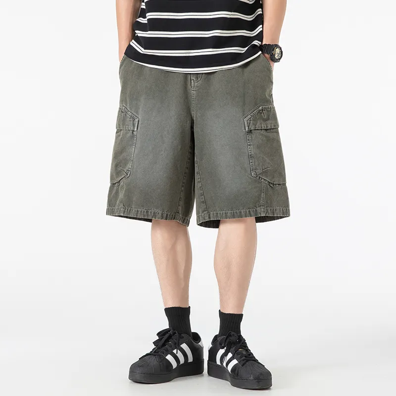 FAIRWHALE Cargo Shorts Unisex-12